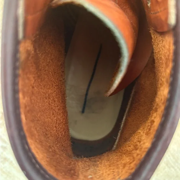 Red Wing Shoes Women’s Moc Boots - Tan Leather - Picture 8 of 12